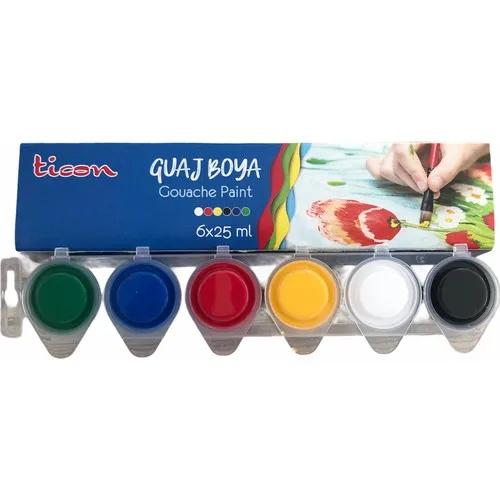 Gouache Paint 25ml 6 Color, Picture For Beginners To Amateur Picture Set Made In Turkey
Gouache Paint 25ml 6 Color, Picture For Beginners To Amateur Picture Set Made In Turkey