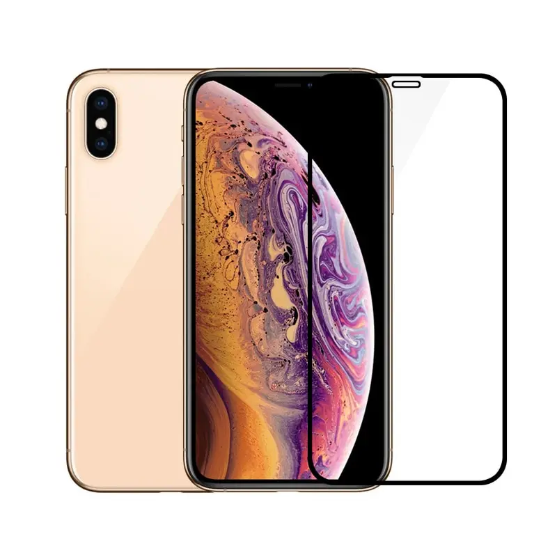 Защитное стекло для экрана iPhone X закаленное 7 10 XS xs MAX XR 8 Plus защитная пленка