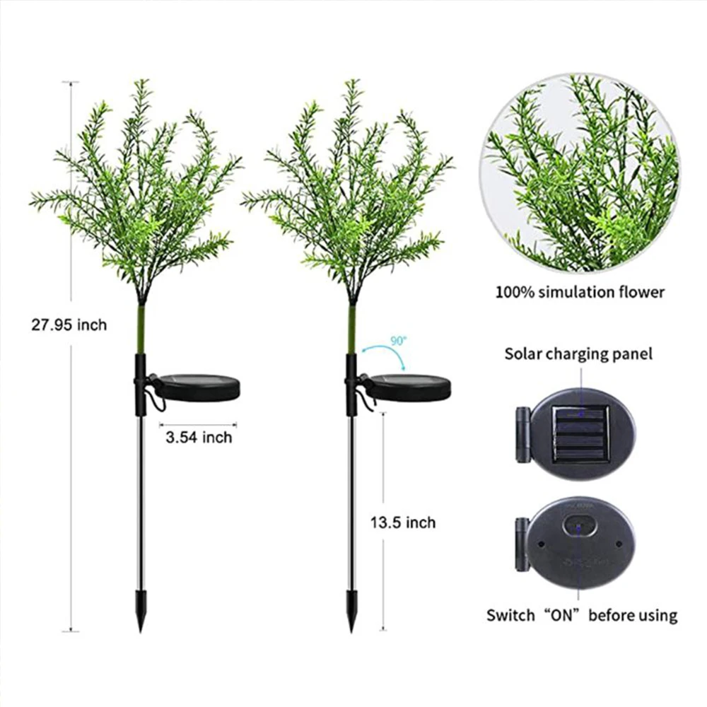 Solar LED Light Outdoor Simulation Garden Decoration Lawn String Light Pathway Christmas Lawn Lamp Waterproof Landscape Lighting
Solar LED Light Outdoor Simulation Garden Decoration Lawn String Light Pathway Christmas Lawn Lamp Waterproof Landscape Lighting