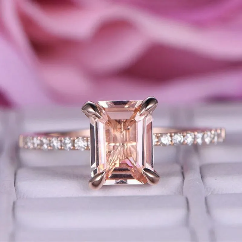 Accessories for Women Jewelry Rings for Women Trendy Square Crystal Wedding Engagement Ring Rose Gold Wholesale Jewelry Anillos
Accessories for Women Jewelry Rings for Women Trendy Square Crystal Wedding Engagement Ring Rose Gold Wholesale Jewelry Anillos