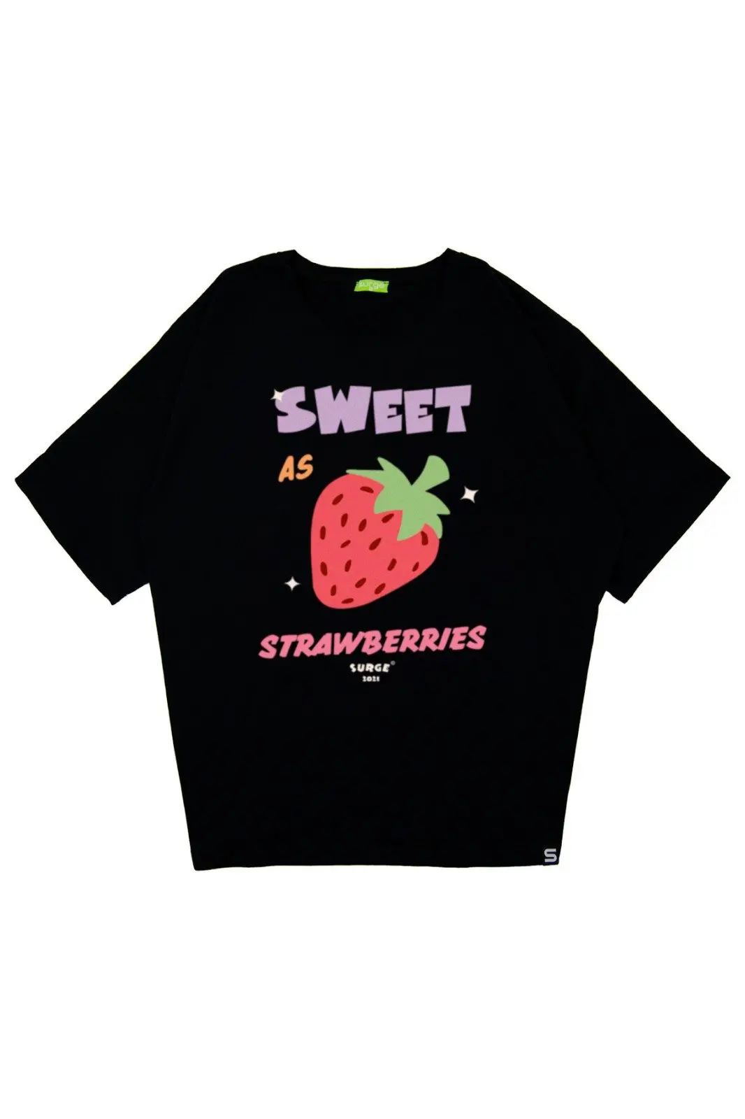Surge Oversize T-shirt Top Y2K Satan Strawberry Sweet Black Gothic Top Cute Kuromi Purple Black 2021
Surge Oversize T-shirt Top Y2K Satan Strawberry Sweet Black Gothic Top Cute Kuromi Purple Black 2021
