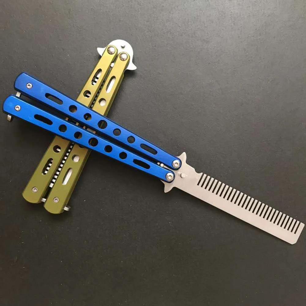 Beginner Butterfly Knife Six-hole Butterfly Practice Knife Training Knife All-steel Butterfly Knife Edged Butterfly Knife 1PC
Beginner Butterfly Knife Six-hole Butterfly Practice Knife Training Knife All-steel Butterfly Knife Edged Butterfly Knife 1PC