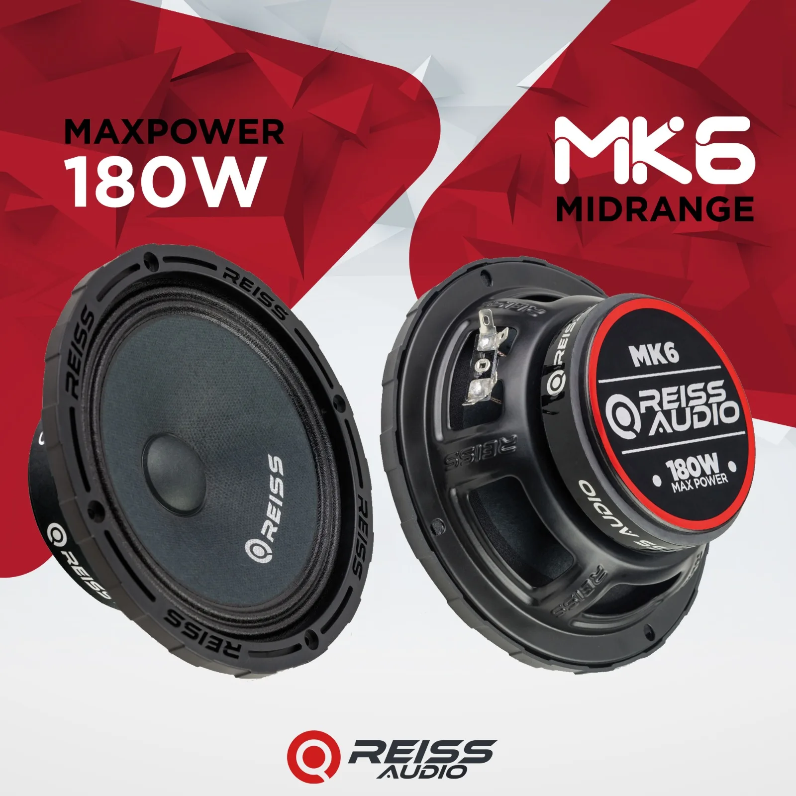 RS-MK6 16CM MIDRANGE RMS Power: 75W - MAX Power: 180W - 4 OHM - TWO PIECES IN THE BOX
RS-MK6 16CM MIDRANGE RMS Power: 75W - MAX Power: 180W - 4 OHM - TWO PIECES IN THE BOX