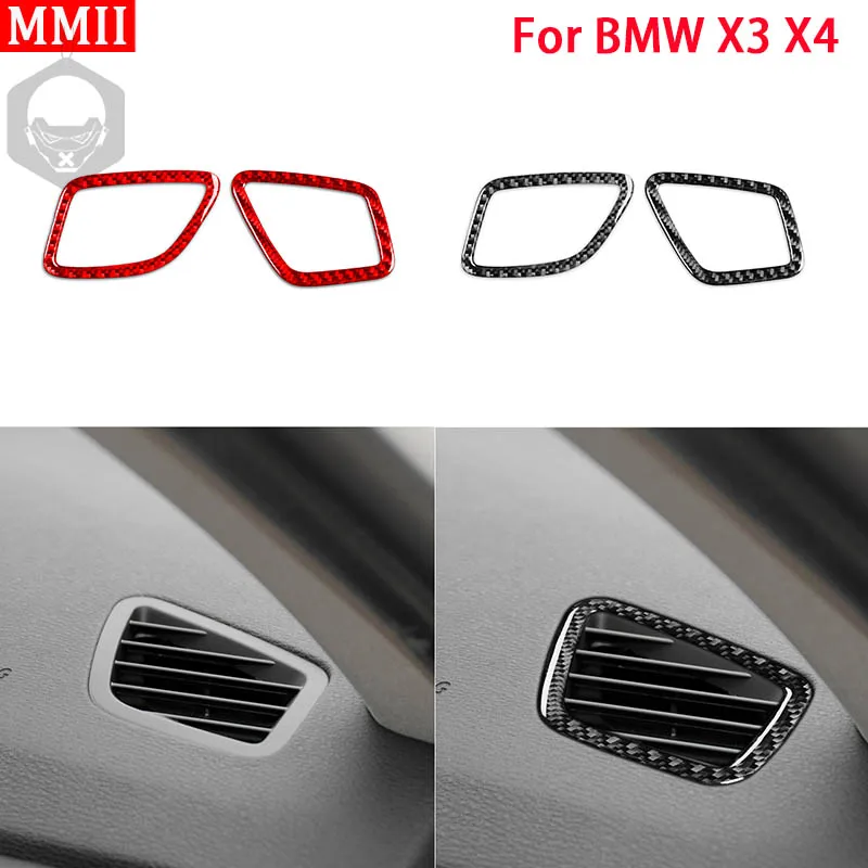 RRX for BMW X3 F25 X4 F26 2011-2017 Carbon Fiber Interior Defogging Tuyere Decoration Cover Trim Sticker Car Accessories Styling
RRX for BMW X3 F25 X4 F26 2011-2017 Carbon Fiber Interior Defogging Tuyere Decoration Cover Trim Sticker Car Accessories Styling