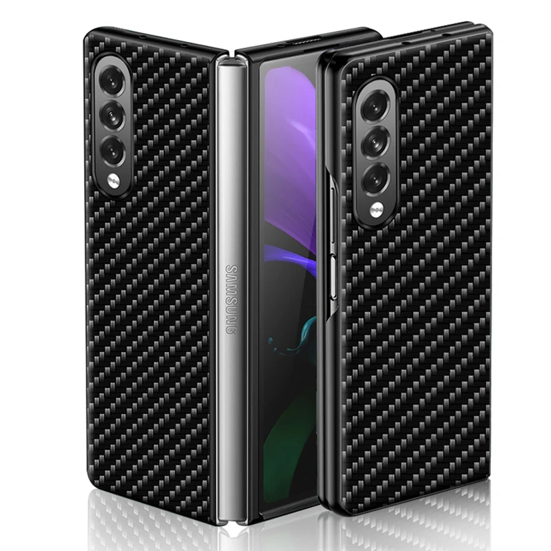 Carbon Fiber Texture Back Cover For Samsung Galaxy Z Fold3 Fold 3 Folder 3 5G Case Front and Back Phone Case
Carbon Fiber Texture Back Cover For Samsung Galaxy Z Fold3 Fold 3 Folder 3 5G Case Front and Back Phone Case