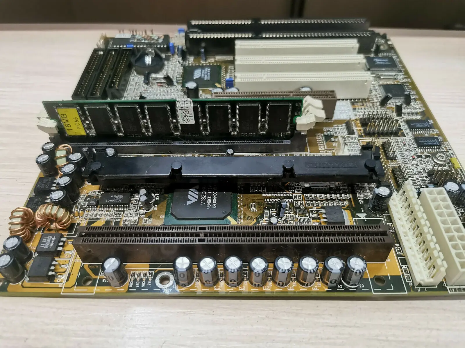 Материнская плата FIC KA-6100 Slot 1 Apollo Pro AT Pentium II | Компьютеры и офис