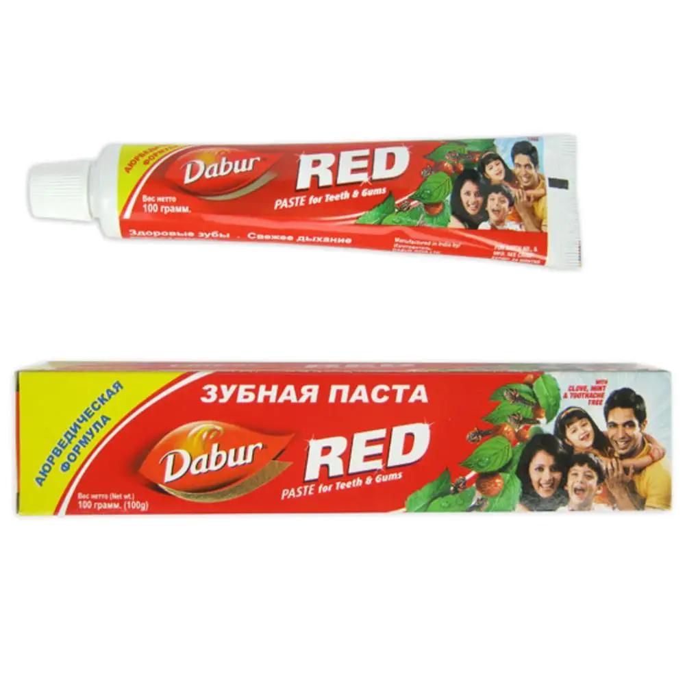 Зубная паста Dabur red аюрведическая 100 мл|Зубная паста| |