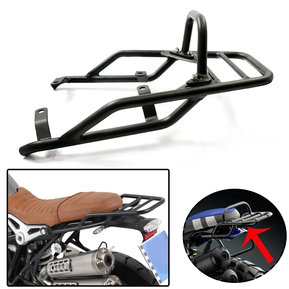 R9T Motorcycle Rear Seat Luggage Rack with Handle Grip For BMW R9T R 9 T 9T Pure Racer Scrambler 2014-2021 2020 R NINE T R NINET
R9T Motorcycle Rear Seat Luggage Rack with Handle Grip For BMW R9T R 9 T 9T Pure Racer Scrambler 2014-2021 2020 R NINE T R NINET