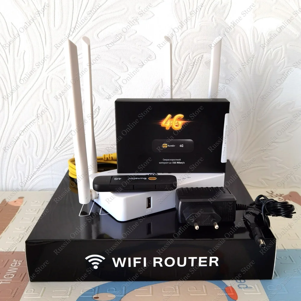 АКЦИЯ! Мощный стационарный WIFI Роутер ZBT WE1626 c поддержкой 4G 3G LTE USB Модемов +