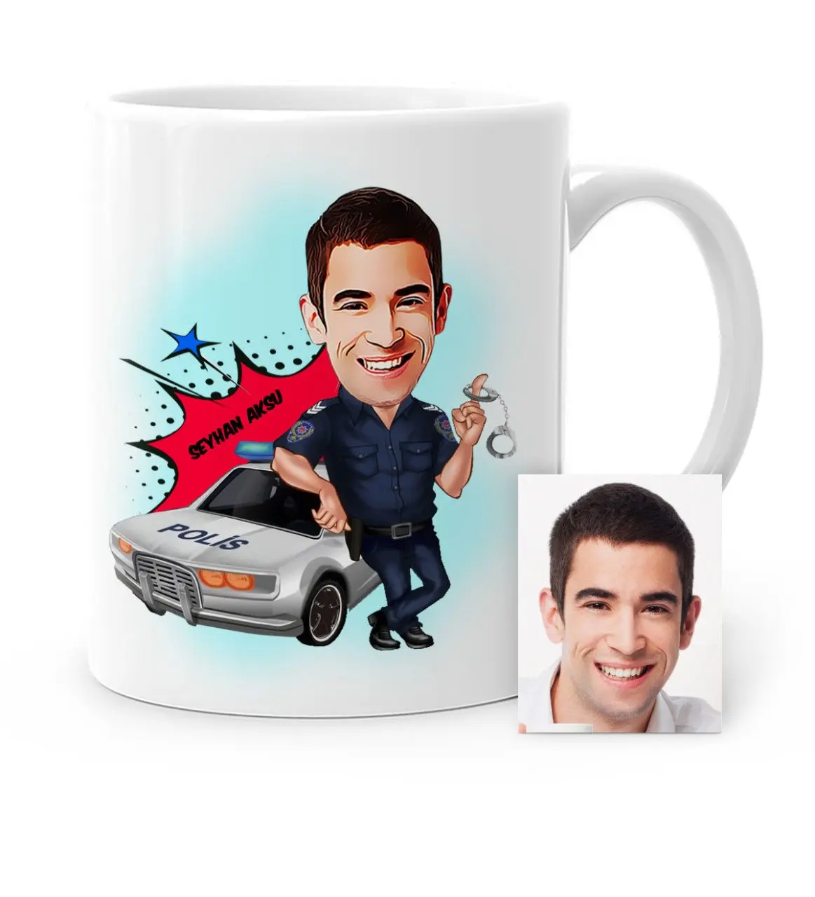 Персонализированные Дорожная полиция мультфильм белая кружка чашка-1
Персонализированные Дорожная полиция мультфильм белая кружка чашка-1