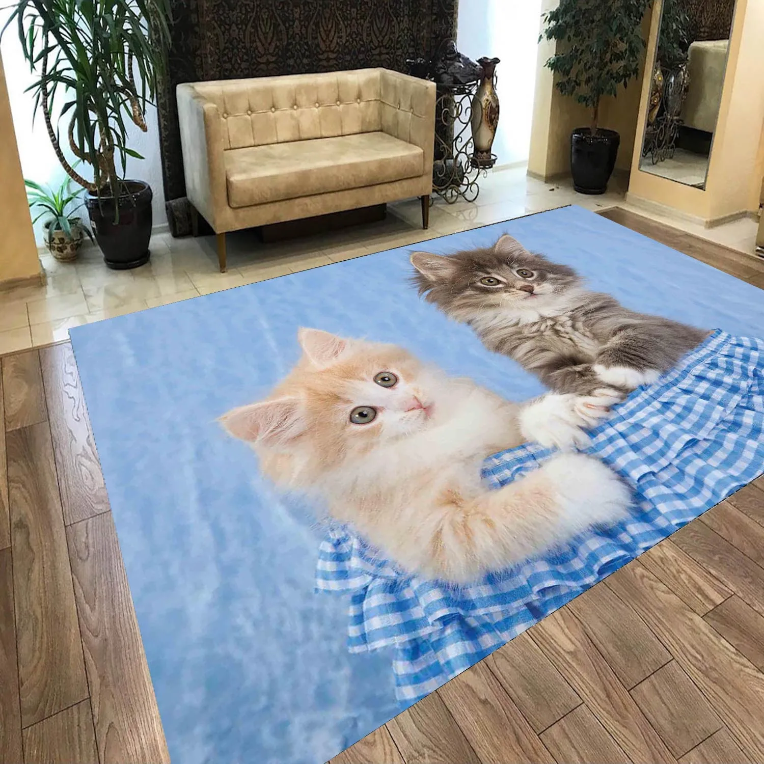 Cat pattern non-slip floor mat, teenagers carpet Modern carpet, 3d digital printing carpet soft carpet, fan Carpet
Cat pattern non-slip floor mat, teenagers carpet Modern carpet, 3d digital printing carpet soft carpet, fan Carpet