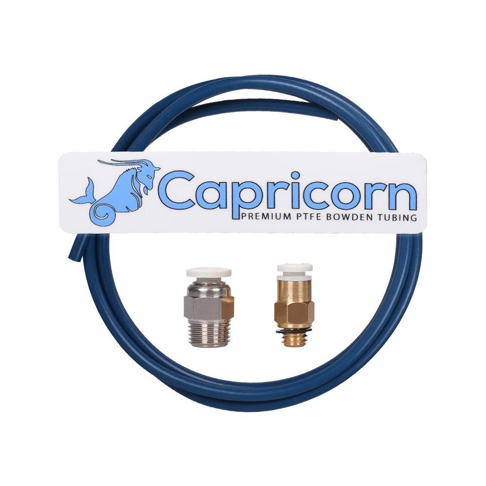 Capricorn Bowden PTFE Tubing XS Series+ Quick Fitting+Straight Pneumatic Connector 1.75MM Filament 3D Printer Parts For Ender 3
Capricorn Bowden PTFE Tubing XS Series+ Quick Fitting+Straight Pneumatic Connector 1.75MM Filament 3D Printer Parts For Ender 3