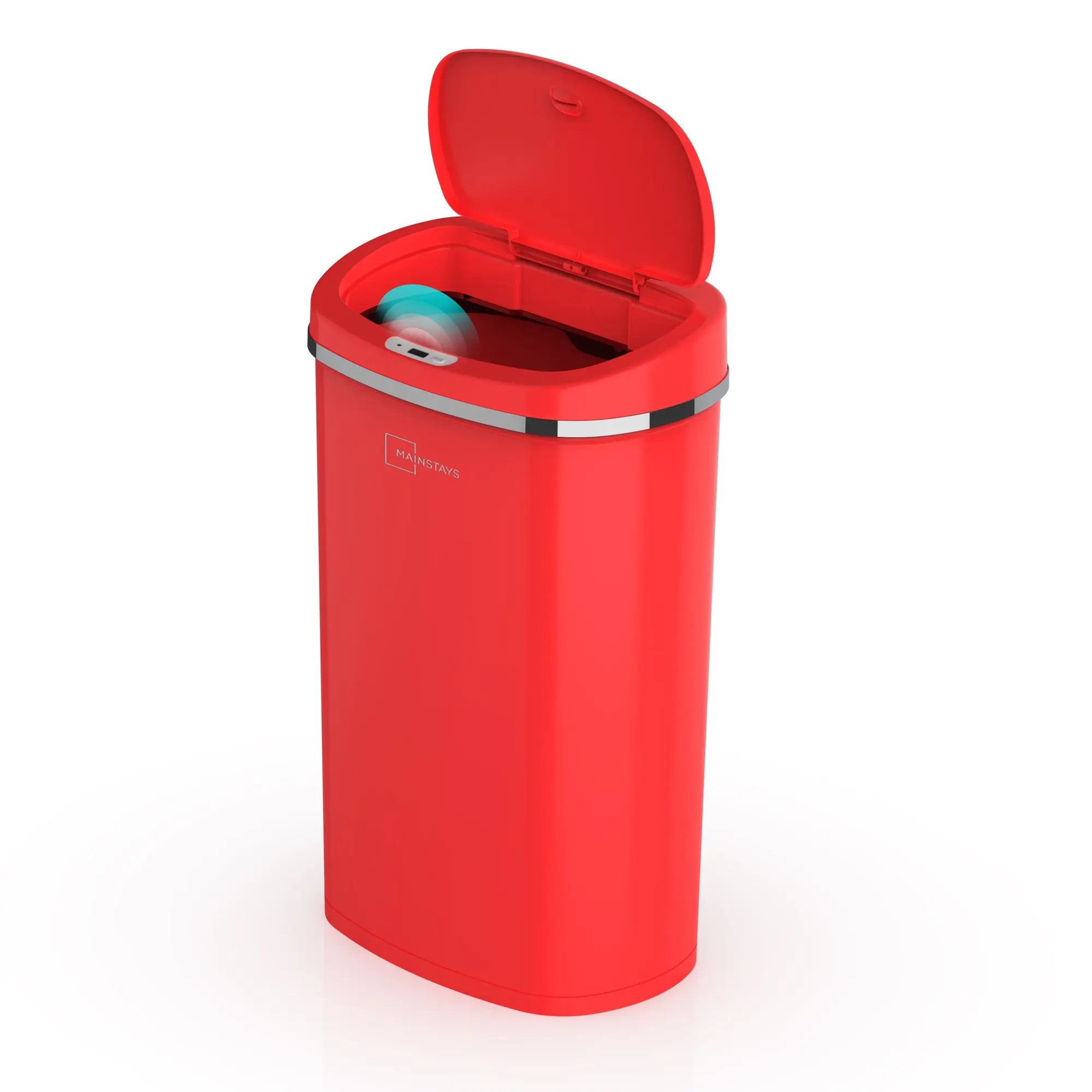 Kitchen Red Trash Can with Motion Sensor 13.2 gal /50 L Stainless Steel hands free with motion sensor
Kitchen Red Trash Can with Motion Sensor 13.2 gal /50 L Stainless Steel hands free with motion sensor