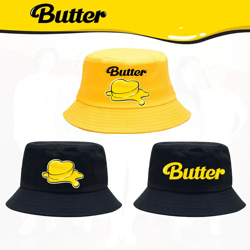 2021 Summer Sun Hat KPOP Bangtan Boys Album Butter Concert Logo Cotton Printing Fisherman Hat JIMIN JIN SUGA RM Decor Cap K55
2021 Summer Sun Hat KPOP Bangtan Boys Album Butter Concert Logo Cotton Printing Fisherman Hat JIMIN JIN SUGA RM Decor Cap K55