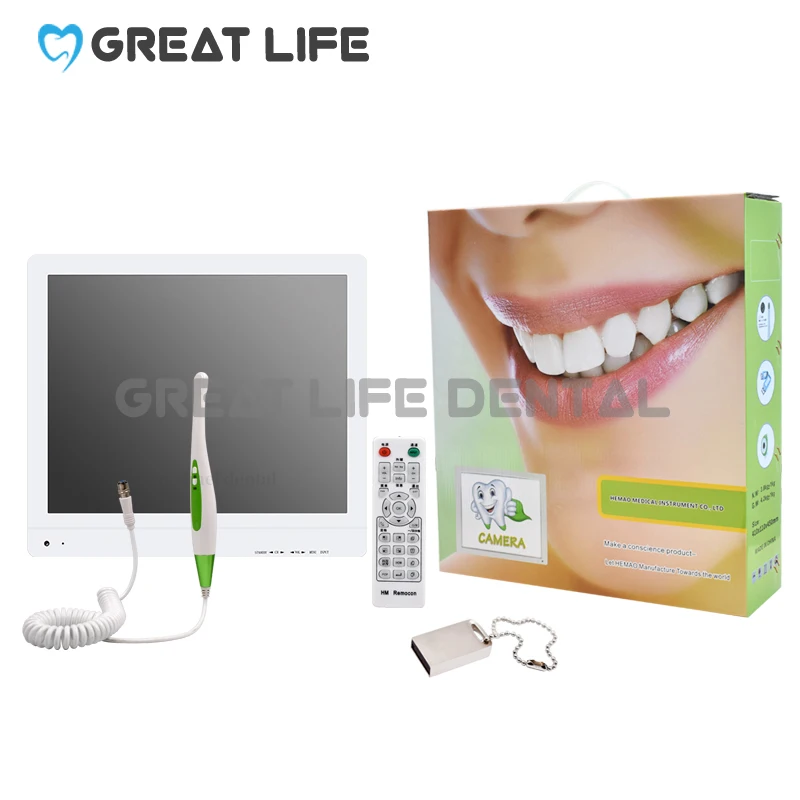 Multifunction Dental Intraoral Camera 17in Monitor With 1000W Pixels CCD HD Handle Wifi Wirelss With Holder Dentisty Equipment
Multifunction Dental Intraoral Camera 17in Monitor With 1000W Pixels CCD HD Handle Wifi Wirelss With Holder Dentisty Equipment