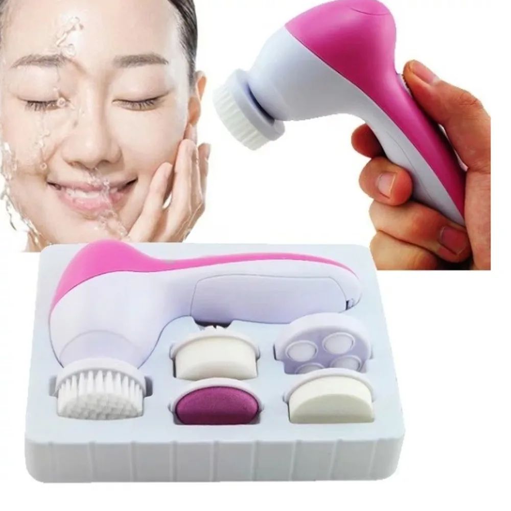5-1 Multifunction Electric Facial Cleansing Brush Spa Skin Care massage Electric Massage Wash Brush Skin Lift US FREE SHIPPING
5-1 Multifunction Electric Facial Cleansing Brush Spa Skin Care massage Electric Massage Wash Brush Skin Lift US FREE SHIPPING