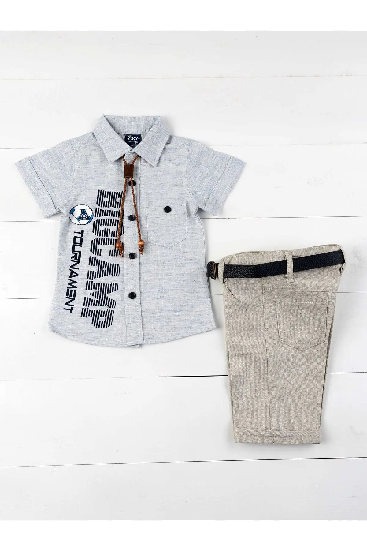 Boy suit summer capri t-shirt belt bow tie 4 piece daily holiday special occasions cotton fabric clothing children's clothing
Boy suit summer capri t-shirt belt bow tie 4 piece daily holiday special occasions cotton fabric clothing children's clothing