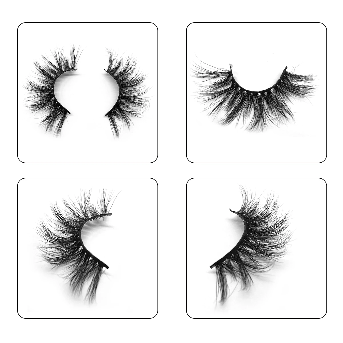10 Pairs Mink Eyelashes 25mm Wholesale Fluffy Dramatic 100% Cruelty Free Criss-cross Lashes Thick Natural Lash Wispies
10 Pairs Mink Eyelashes 25mm Wholesale Fluffy Dramatic 100% Cruelty Free Criss-cross Lashes Thick Natural Lash Wispies