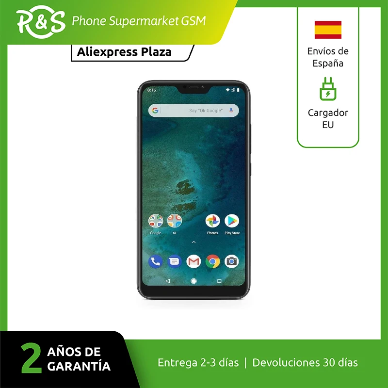 Xiaomi Mi A2 Lite 5.84 "screen 4 GB RAM 64 internal storage 12 MP + 5 dual main camera|Смартфоны| |