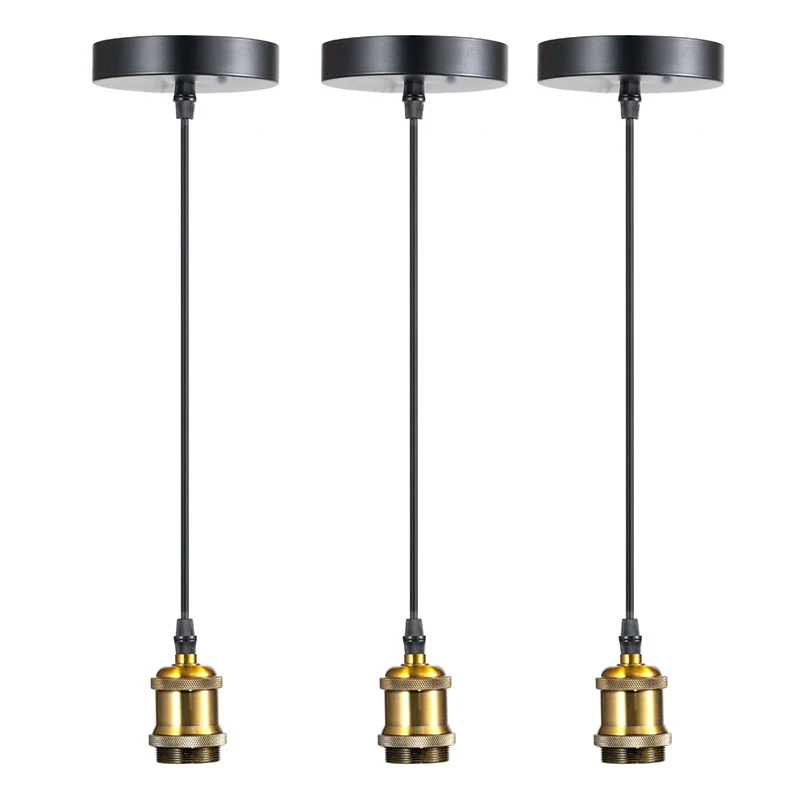 Industrial Mini Pendant Light Vintage Socket E26 E27 Lampholder Pendant Lamp Cord Adjustable Hanging Lights Fixture for Home
Industrial Mini Pendant Light Vintage Socket E26 E27 Lampholder Pendant Lamp Cord Adjustable Hanging Lights Fixture for Home