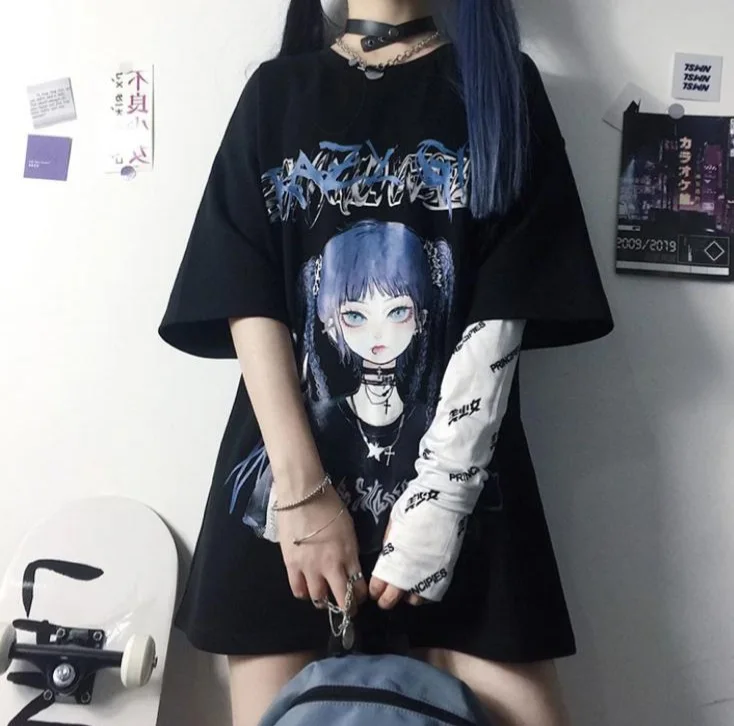 Harajuku Crazy Girl Black Unisex T-shirt Fashion Cotton O Neck Top Female TShirt on Street Trend 2021 New Summer
Harajuku Crazy Girl Black Unisex T-shirt Fashion Cotton O Neck Top Female TShirt on Street Trend 2021 New Summer
