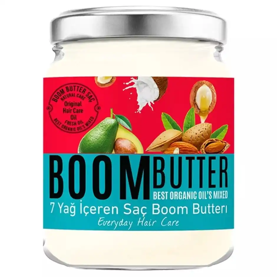 BOOM BUTTER Hair Skin Care Oil 190ML Hair Conditioner Skin Cream Natural Oil Hair Strengthening Plump Moisturizer
BOOM BUTTER Hair Skin Care Oil 190ML Hair Conditioner Skin Cream Natural Oil Hair Strengthening Plump Moisturizer