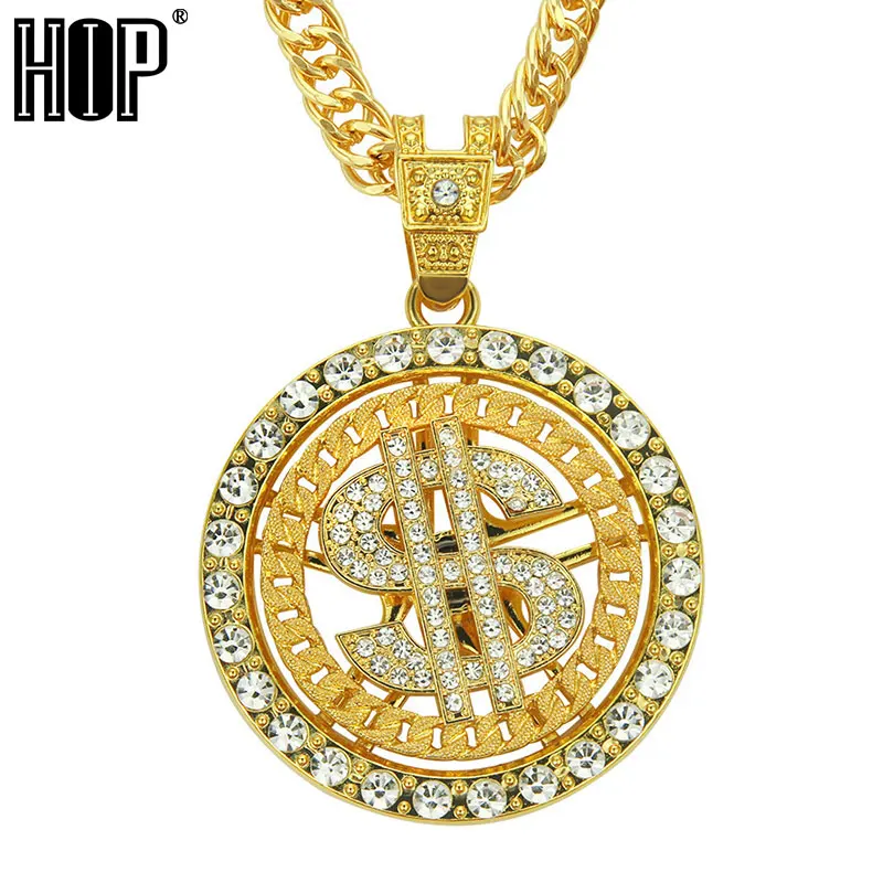 HIP HOP AAA+ Rhinestone Rotatable Dollar Iced Out Miami 13mm Cuban Link Chain Pendant Necklaces For Men's Women Jewelry
HIP HOP AAA+ Rhinestone Rotatable Dollar Iced Out Miami 13mm Cuban Link Chain Pendant Necklaces For Men's Women Jewelry