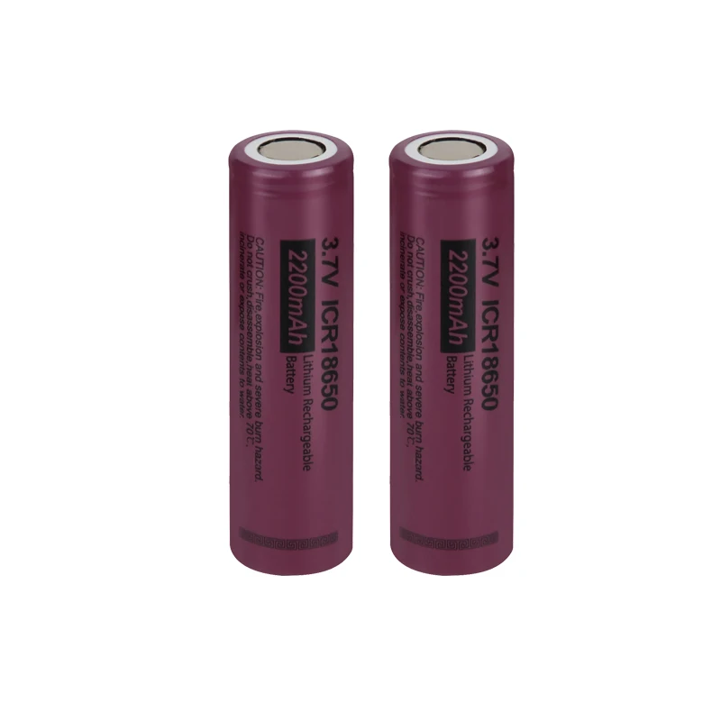 2PC PKCELL ICR18650 3.7V Rechargeable Li-ion Battery 18650 2200mAh BatteriesFlat Top for LED Flashlight Headlamp Headlight Torch
2PC PKCELL ICR18650 3.7V Rechargeable Li-ion Battery 18650 2200mAh BatteriesFlat Top for LED Flashlight Headlamp Headlight Torch