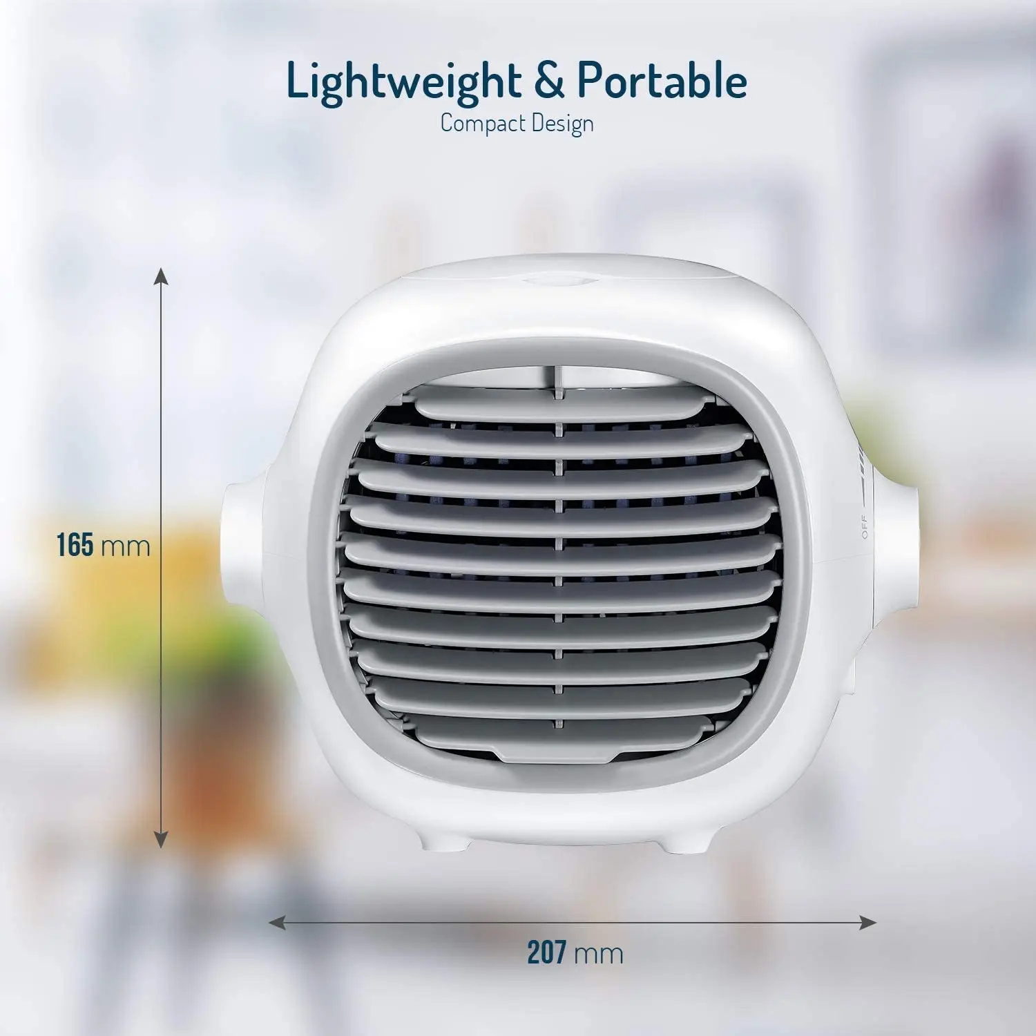 Portable Air Conditioner Fan Evaporative Portable Cooler Fan Space Cooler Fan Quiet Desk Fan with USB Recharged(White)
Portable Air Conditioner Fan Evaporative Portable Cooler Fan Space Cooler Fan Quiet Desk Fan with USB Recharged(White)