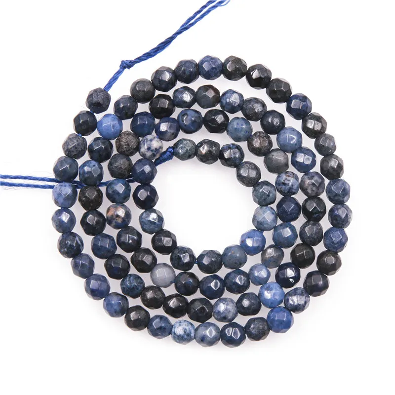 Natural Stone Sodalite Loose Beads Strand Faceted Round 2-4mm Material For DIY Jewelry Making Bracelet Necklace
Natural Stone Sodalite Loose Beads Strand Faceted Round 2-4mm Material For DIY Jewelry Making Bracelet Necklace