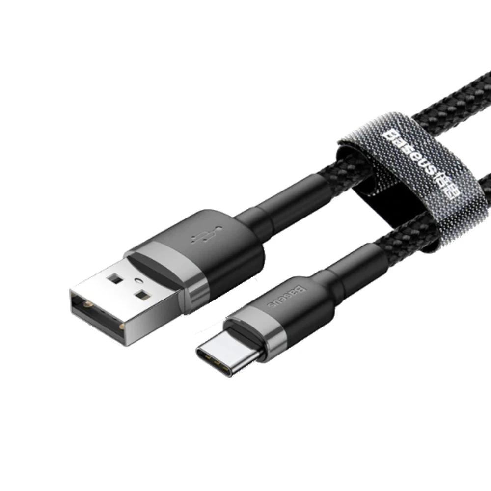 Фото Кабель Baseus cafule Cable USB For Type C 2A 2M кабель для зарядки смартфона планшета.|Кабели