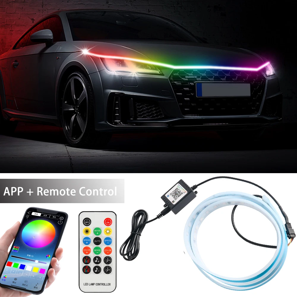 RGB App удаленсветодиодный светодиодная режущая наружная лента для автомобиля, атмосферный рассеянный DRL Дневной ходовой капот светильник св...
RGB App удаленсветодиодный светодиодная режущая наружная лента для автомобиля, атмосферный рассеянный DRL Дневной ходовой капот светильник св...