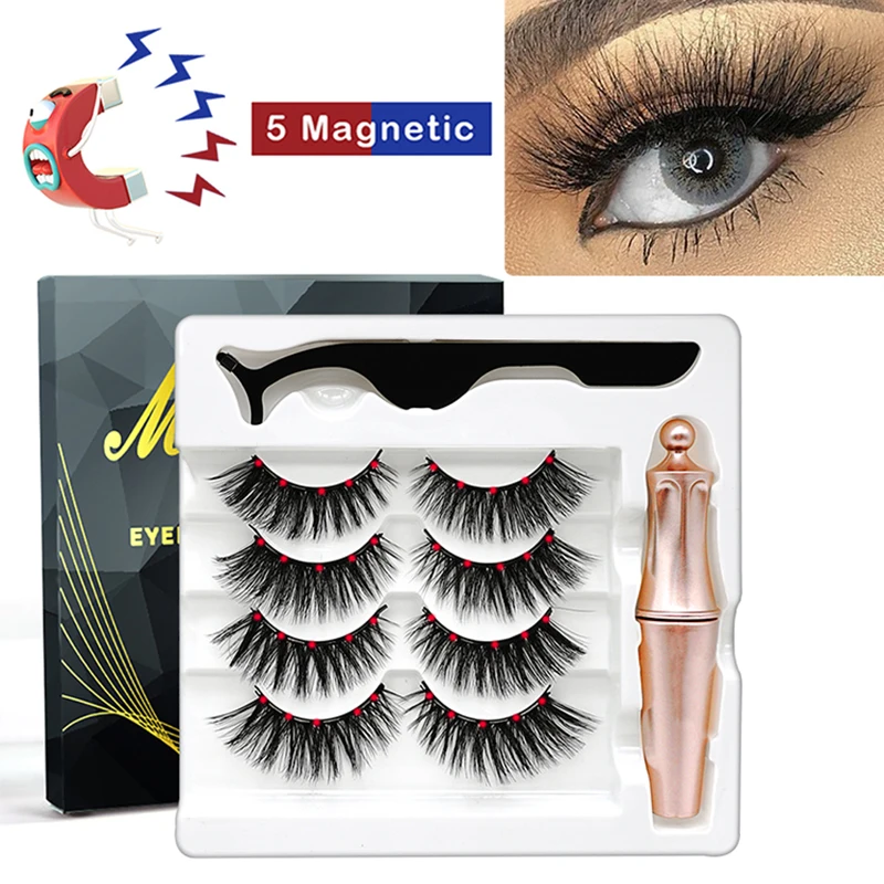 VISIBLE 8PCS 5 Magnetic Eyelashes 3D Mink Eyelashes Magnetic Eyeliner Tweezers Set Lasting Natural Handmade Faux Cils magnetique
VISIBLE 8PCS 5 Magnetic Eyelashes 3D Mink Eyelashes Magnetic Eyeliner Tweezers Set Lasting Natural Handmade Faux Cils magnetique