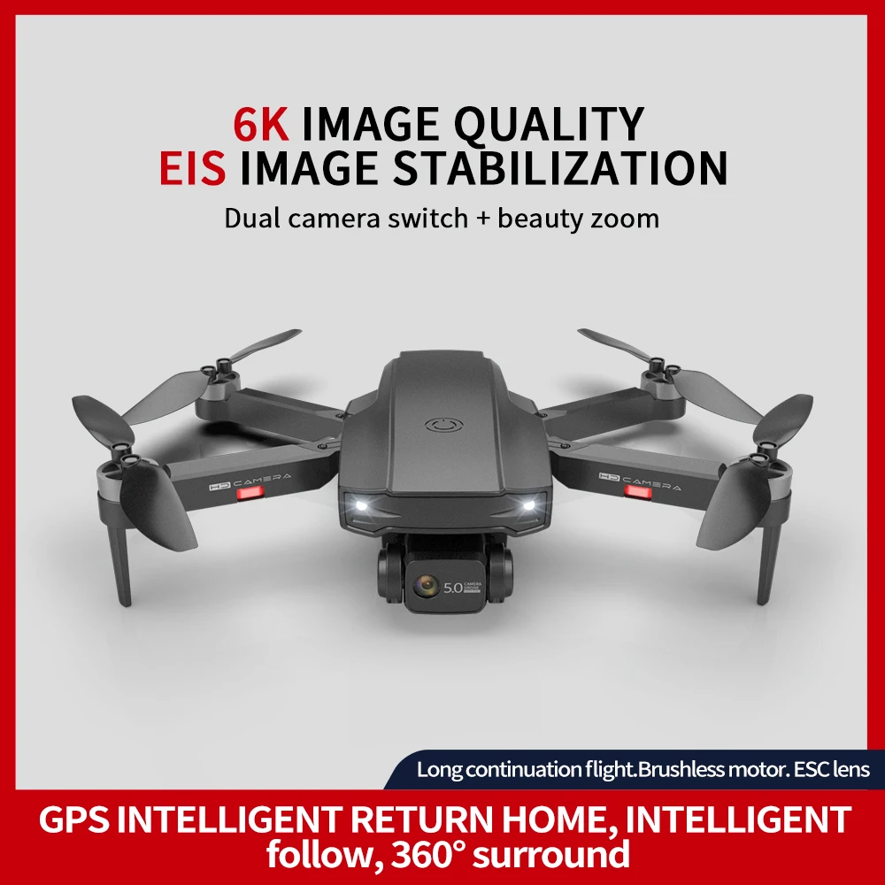 S1 Drone 2021 with Camera 6K GPS Professional HD Recording 4K 5G FPV Brushless Foldable Long Distance Quadcopter Drones PK L900
S1 Drone 2021 with Camera 6K GPS Professional HD Recording 4K 5G FPV Brushless Foldable Long Distance Quadcopter Drones PK L900