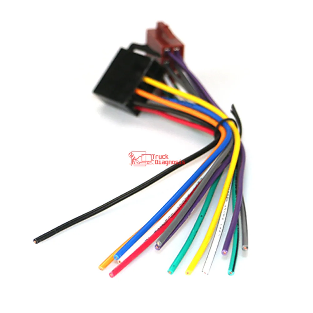 Universal Male ISO Wiring Harness Car Stereo Connector Adapter Plug Wire Cable Auto Radio Power Adaptor 12-001
Universal Male ISO Wiring Harness Car Stereo Connector Adapter Plug Wire Cable Auto Radio Power Adaptor 12-001