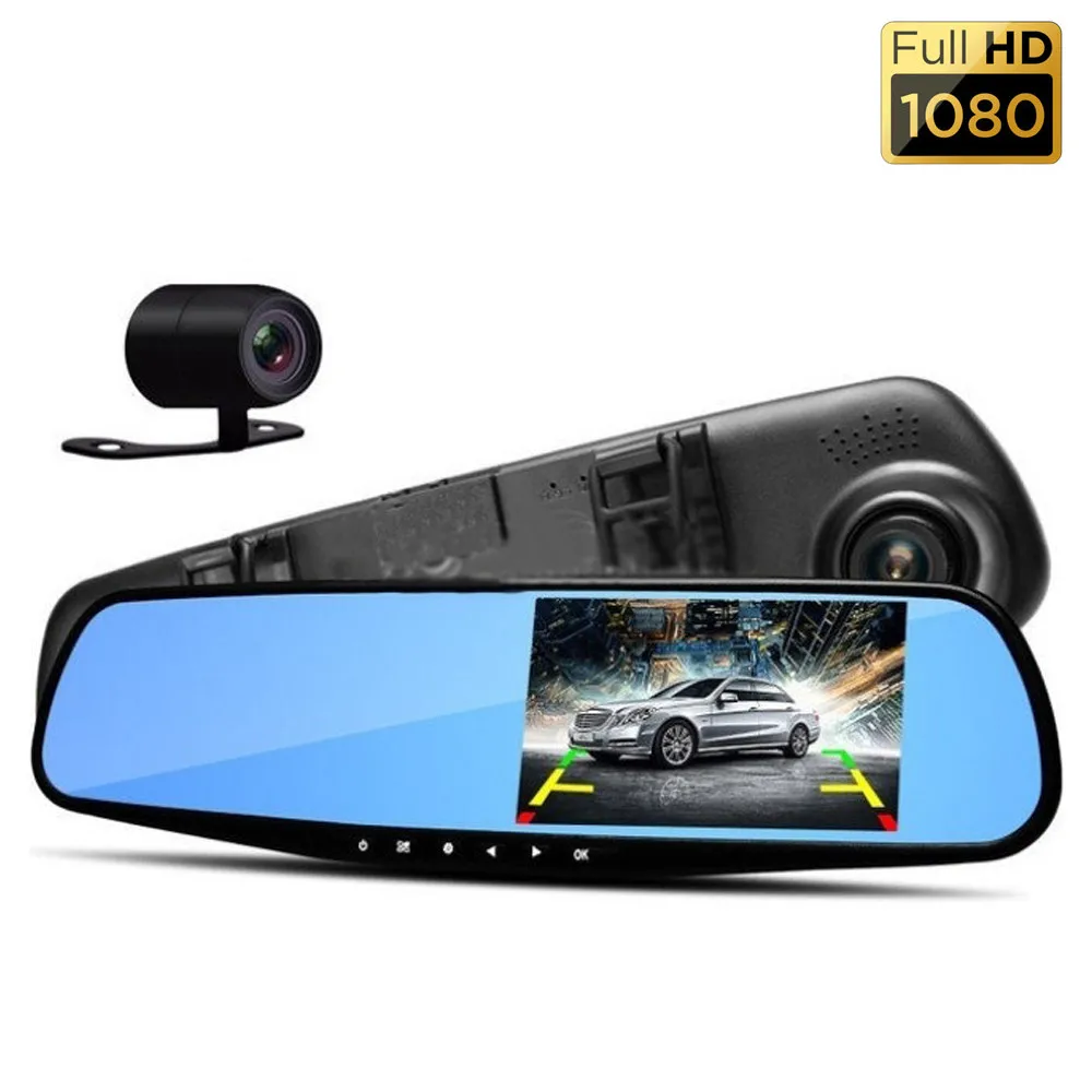 Автомобильный Видеорегистратор-зеркало Eplutus DVR D02 Full HD разрешение 1920х1440 угол
