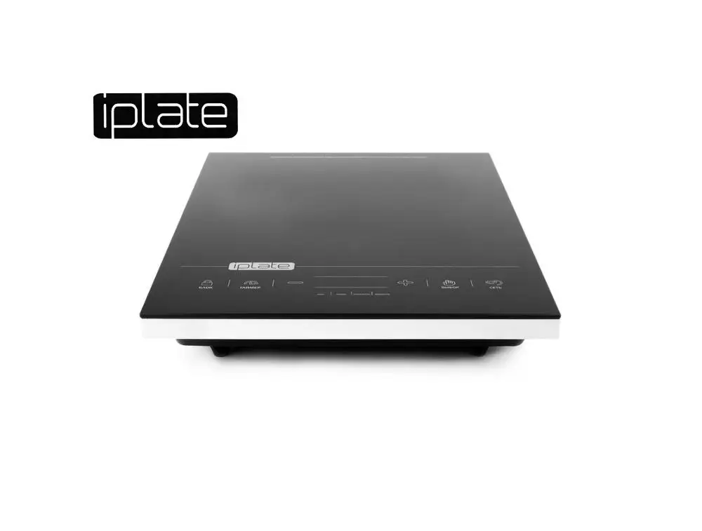 Индукционная плита IPLATE YZ T24 версия 2021 года (2000 Вт шаг по 100 таймер 24 часа усиленный