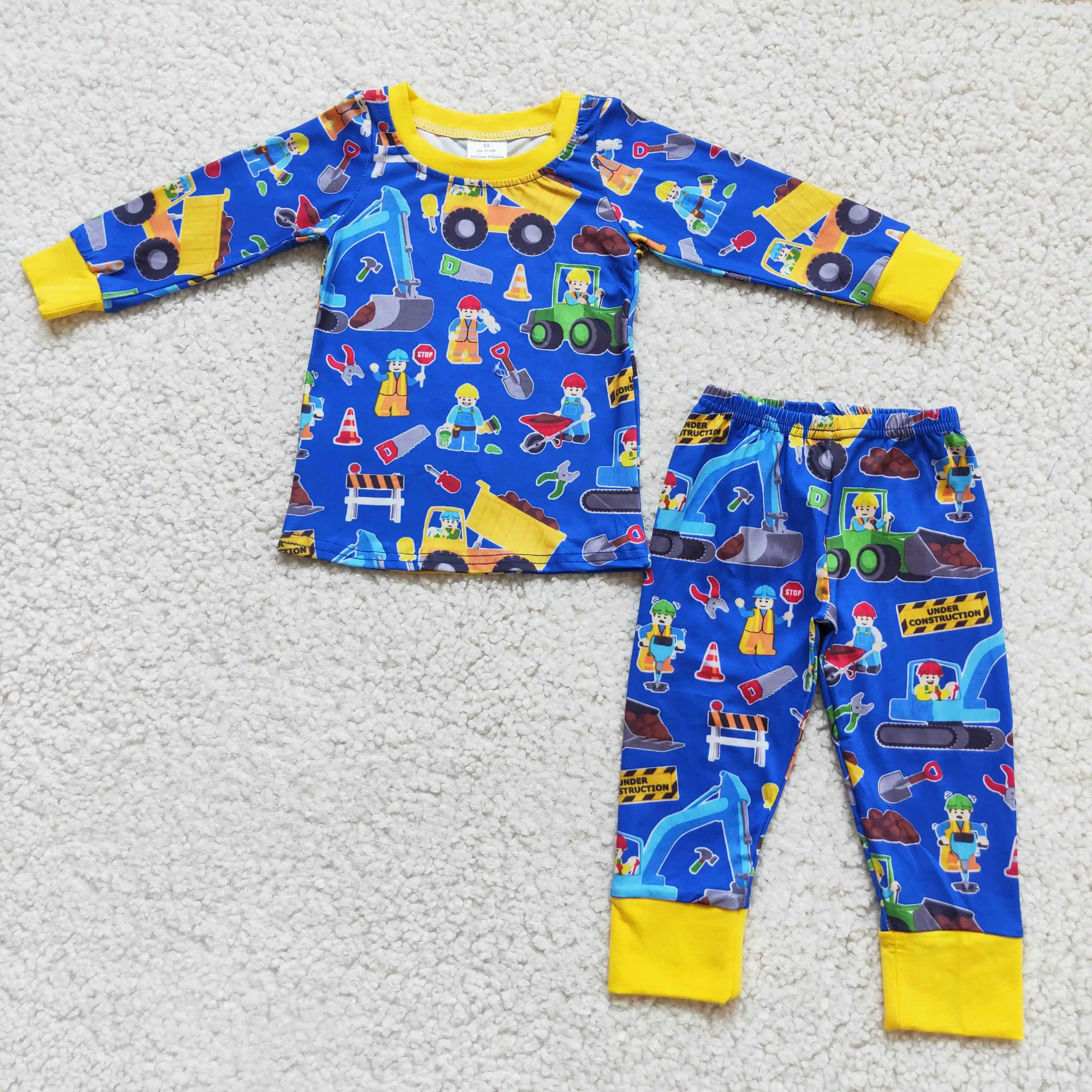 New Arrival 2021 Kids Cute Printed Blue Outfits Kids Pajamas Clothing Sets For Boys Girls Children Pajamas
New Arrival 2021 Kids Cute Printed Blue Outfits Kids Pajamas Clothing Sets For Boys Girls Children Pajamas