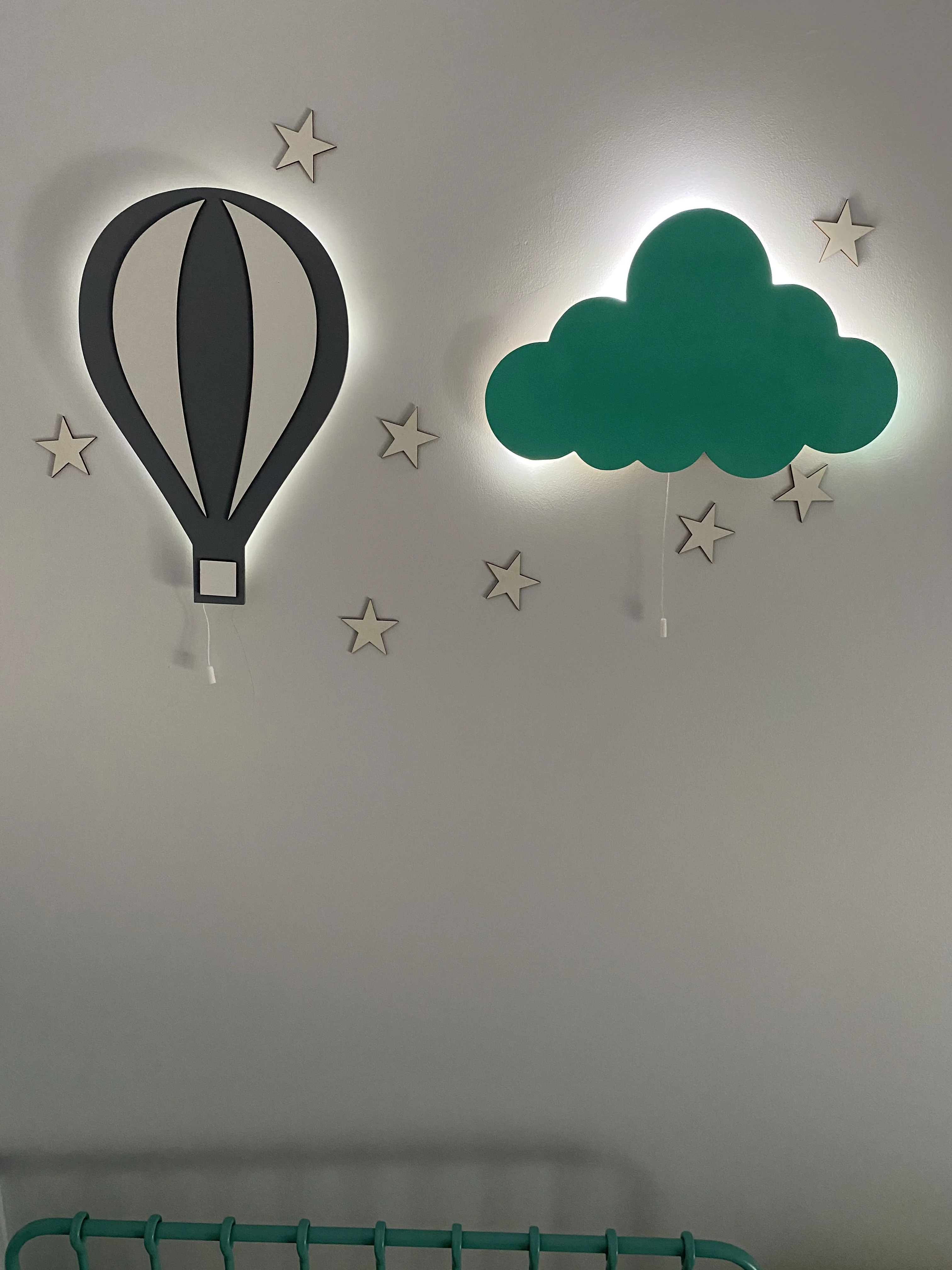 Set of 2- Baby Night Lamp Set Moon Lamp Light Wooden Wall Light Baby Shower Lamp Kids Bedside Decoration Cloud Decor
Set of 2- Baby Night Lamp Set Moon Lamp Light Wooden Wall Light Baby Shower Lamp Kids Bedside Decoration Cloud Decor