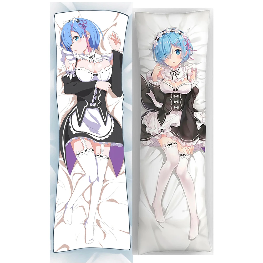 Дакимакура комплект подушка + наволочка чехол аниме re: zero Двусторонняя Жизнь с