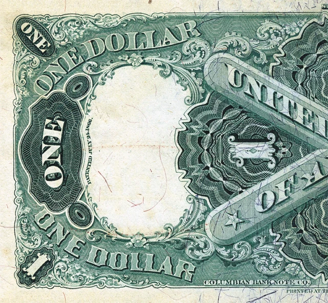 Банкнота США 1 доллар 1878 года копия арт. 19-8743 | Дом и сад