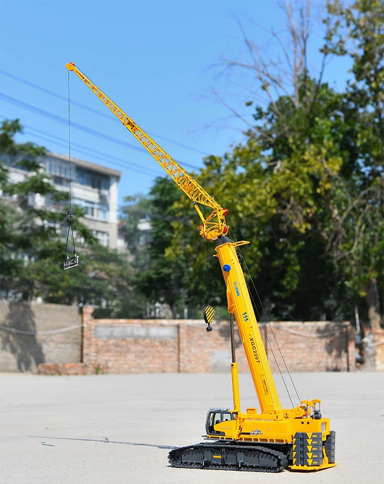 Оригинальная фабрика, 1:50 XCMG XGC220T, литый под давлением Телескопический гусеничный кран, модель, Инженерная модель подъемника из сплава
Оригинальная фабрика, 1:50 XCMG XGC220T, литый под давлением Телескопический гусеничный кран, модель, Инженерная модель подъемника из сплава
