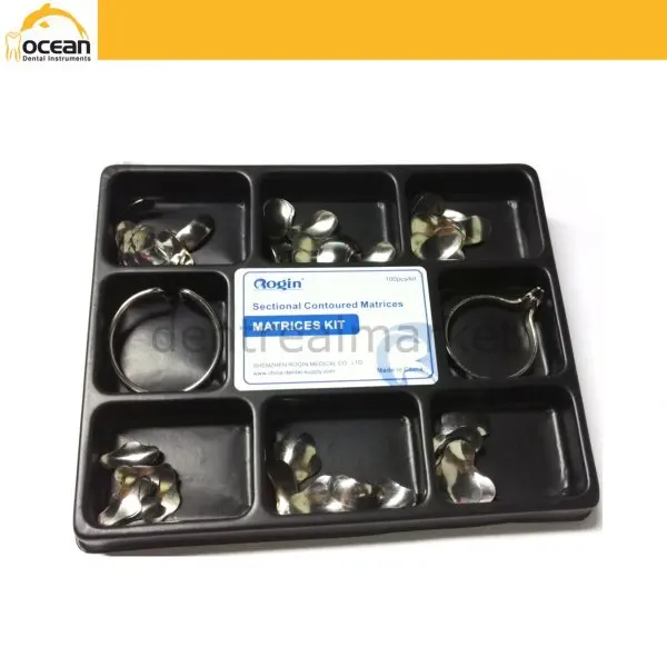 Ocean Dental Metal Matrices Assorted Kit - Stainless Steel Dental Matrices-100 Pieces
Ocean Dental Metal Matrices Assorted Kit - Stainless Steel Dental Matrices-100 Pieces