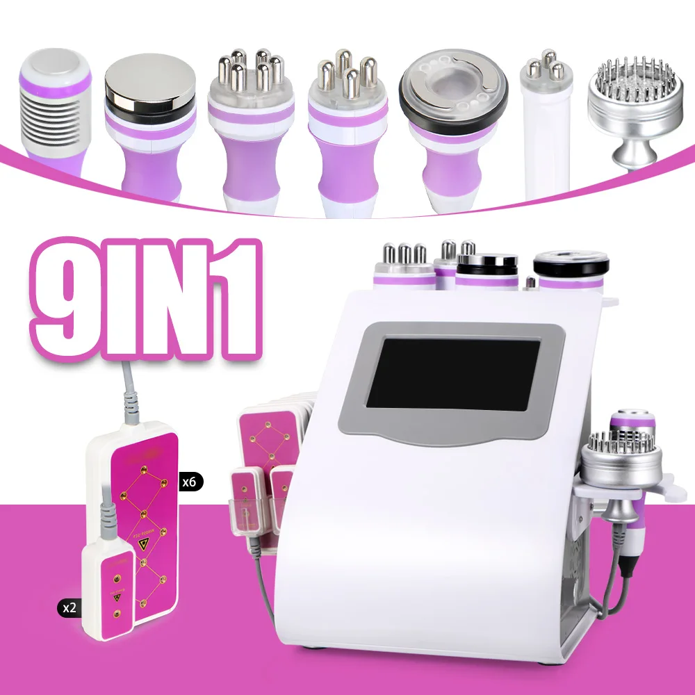 Multifunction Body Shape 40K Cavitation Weight Loss Vacuum RF Slimming RF Radio Frequency Face Skin Wrinkle Removal Beauty Salon
Multifunction Body Shape 40K Cavitation Weight Loss Vacuum RF Slimming RF Radio Frequency Face Skin Wrinkle Removal Beauty Salon