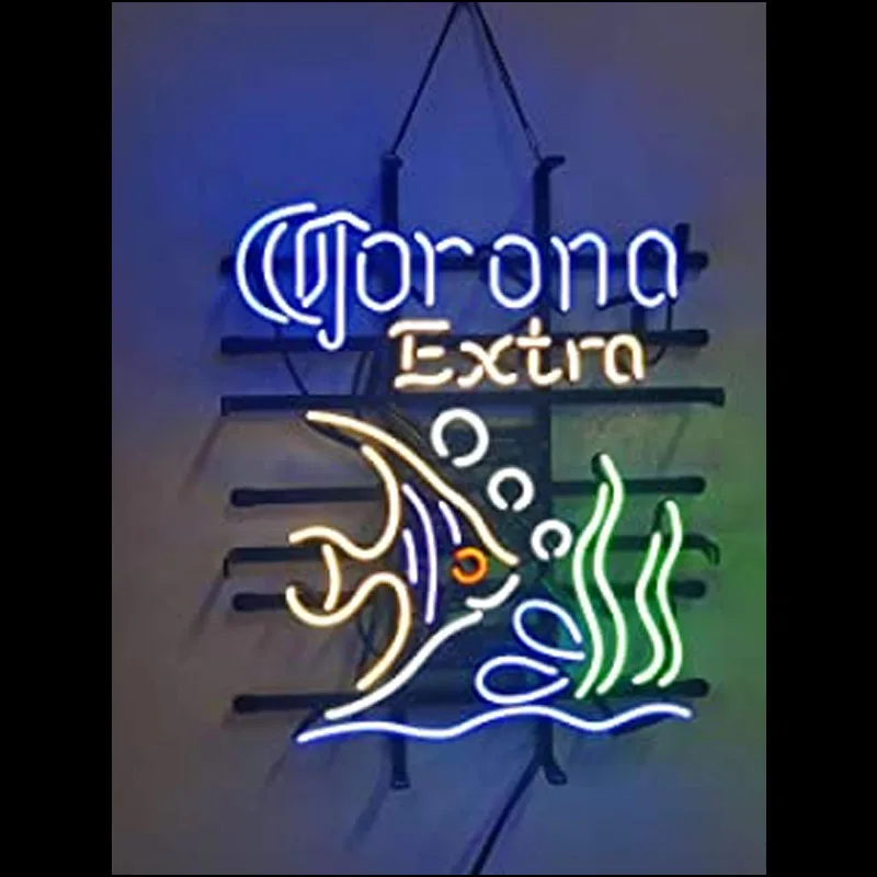 Neon Bar Sign New Coron Extra Fish Light Neon Light Sign Club Inside Room Wall Decor Anime Room Icon Light Glass Tube Color Lamp
Neon Bar Sign New Coron Extra Fish Light Neon Light Sign Club Inside Room Wall Decor Anime Room Icon Light Glass Tube Color Lamp
