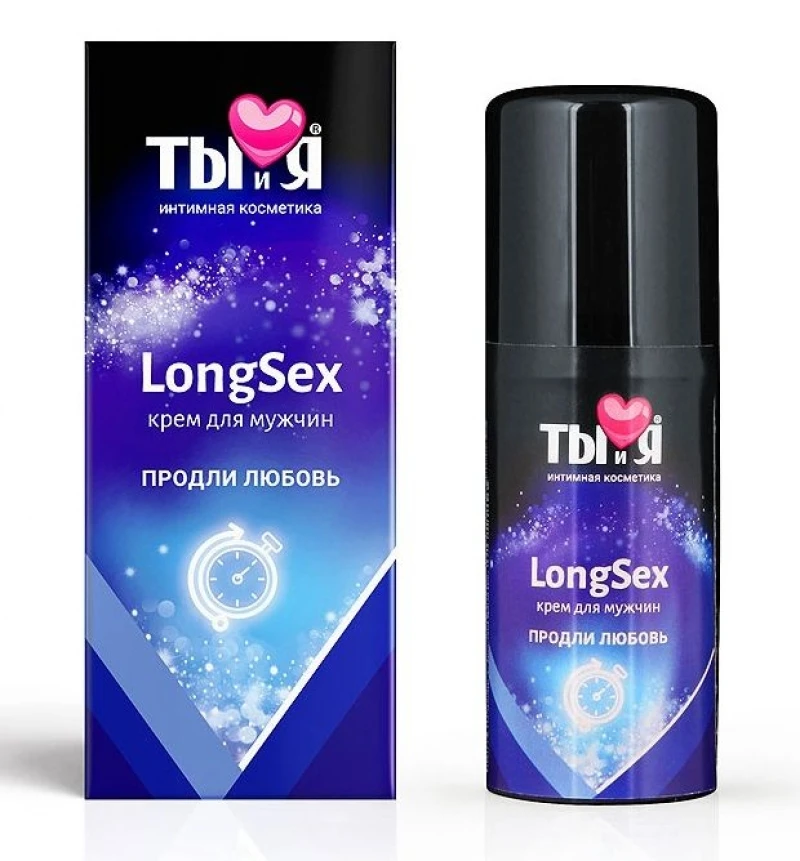 Продлевающий крем Bioritm Ты и Я Longsex, 20 мл LB-70013 - Биоритм - Продлевающие смазки - Купить