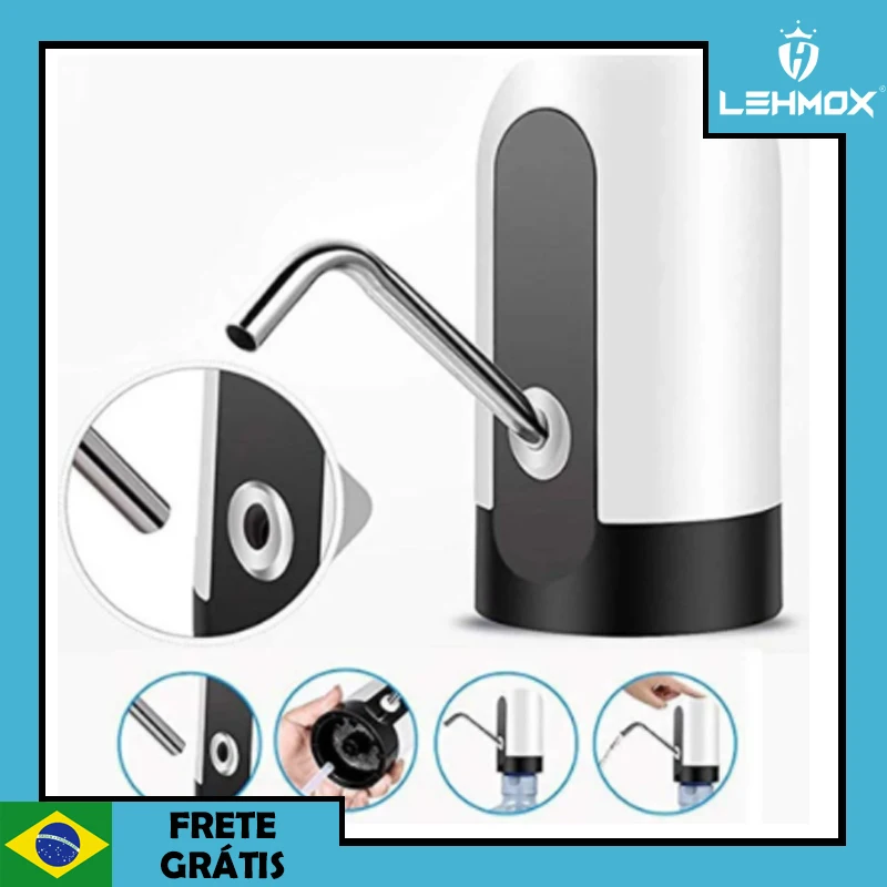 Portable Electric Water Dispenser Gallon Drinking Bottle Switch Smart Wireless Water Pump Water Treatment Appliances USB Charge
Portable Electric Water Dispenser Gallon Drinking Bottle Switch Smart Wireless Water Pump Water Treatment Appliances USB Charge