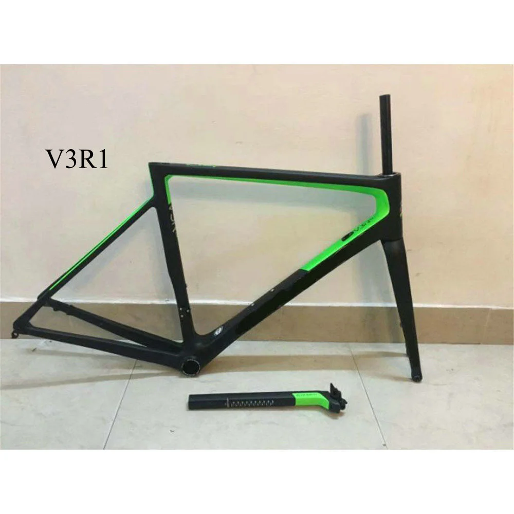 

V3rs Carbon Road Frame T1100 UD V Brake Direct Mount brake Ultralight V3Rs Frameset Carbon Frame Fork+Headset+Seatpost+Clamp