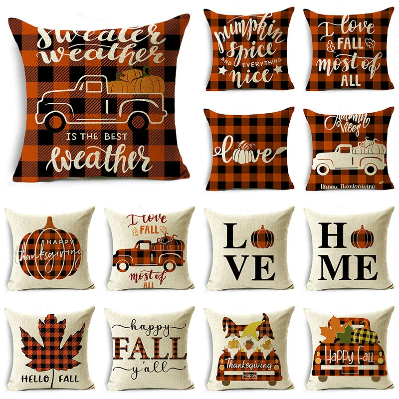 Autumn Pillowcase Creative Red and Black Checkered Sofa Car Office Lumbar Pillow Cushion Cover 40*40cm/45*45cm/50*50cm
Autumn Pillowcase Creative Red and Black Checkered Sofa Car Office Lumbar Pillow Cushion Cover 40*40cm/45*45cm/50*50cm