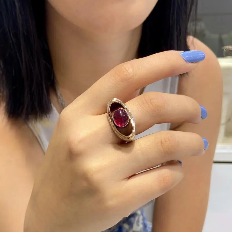 Lal Garnet Garnet Stone Hand Production Top Quality Authentic 925 Sterling Silver Ring
Lal Garnet Garnet Stone Hand Production Top Quality Authentic 925 Sterling Silver Ring